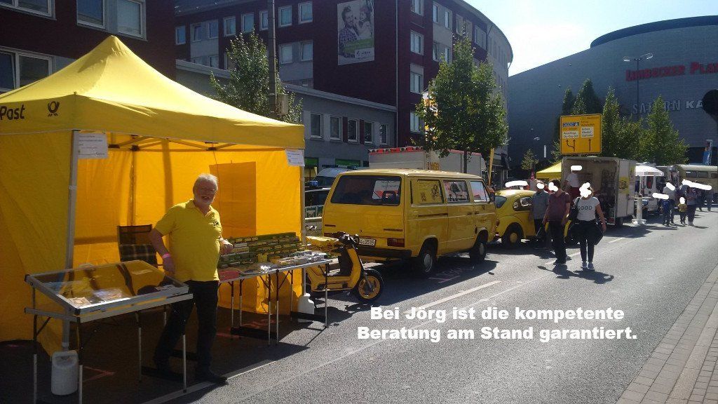 Bei Jörg ist die kompetente Beratung am Stand garantiert