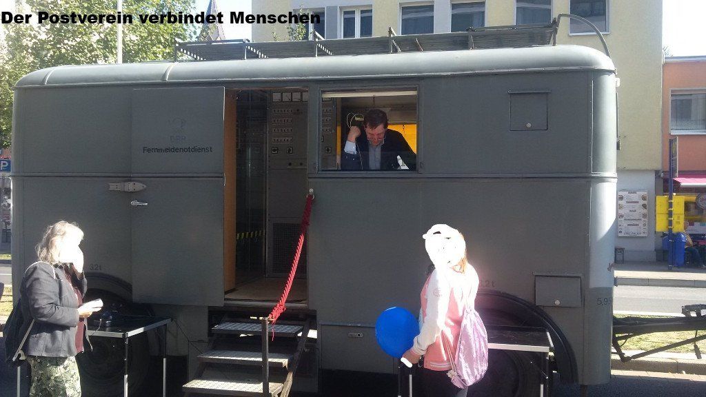 Der Postverein verbindet Menschen