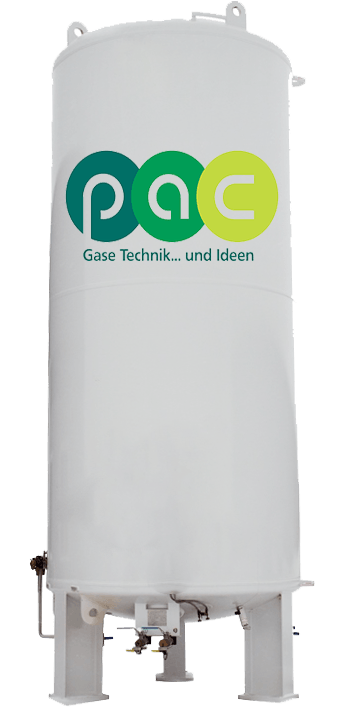 Tank tiefkalt verflüssigte Gase p.a.c. gasservice