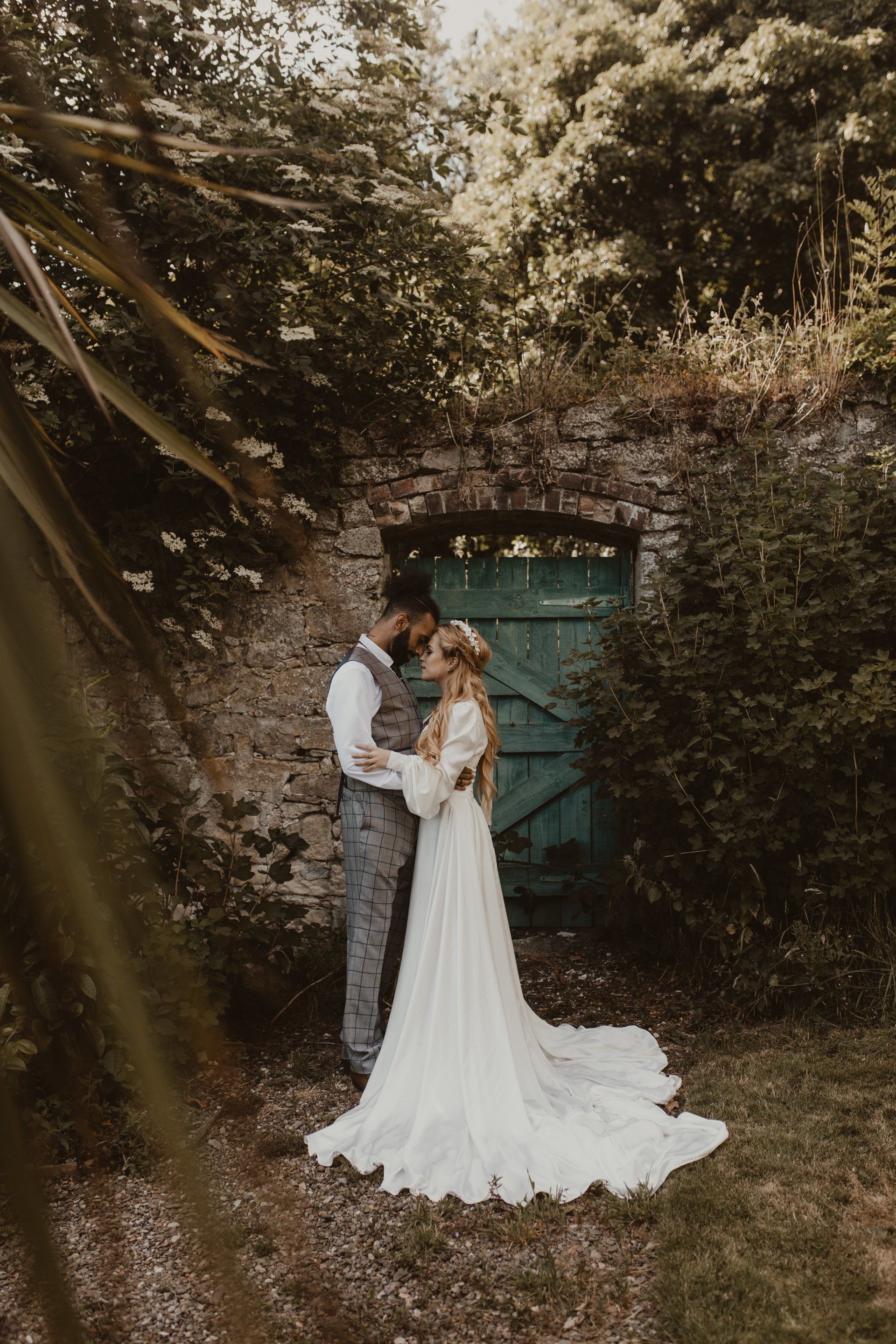 bohemian bridal hair stylist north wales