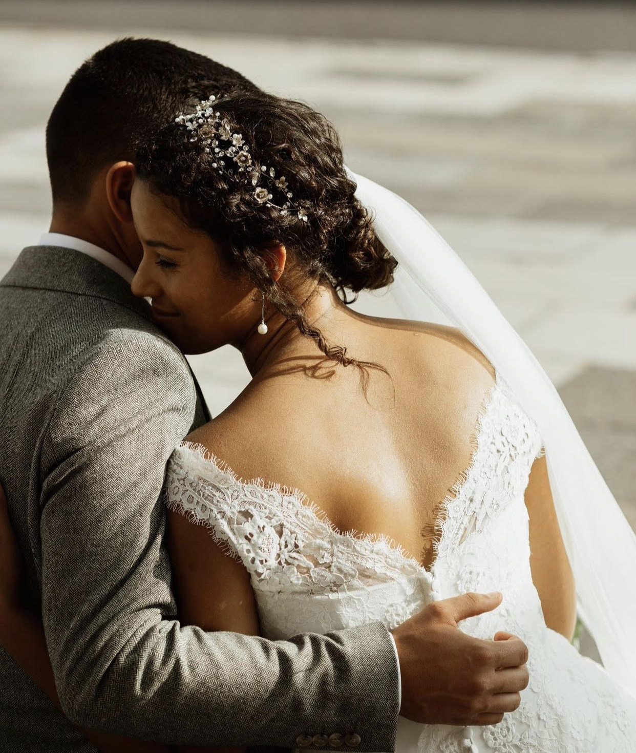 Tyn Dwr Hall wedding hair stylist