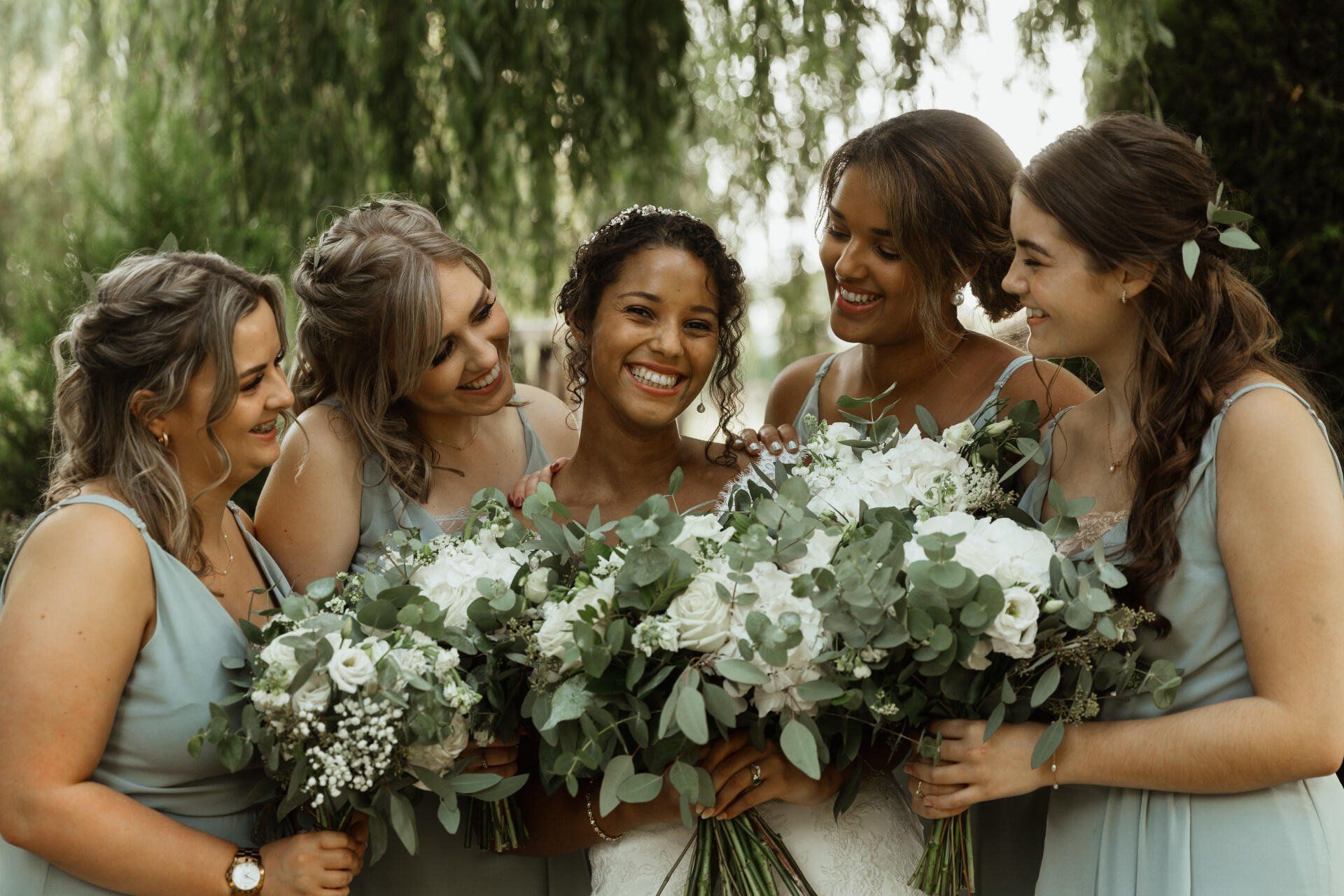 Tyn Dwr Hall wedding hair and makeup artist