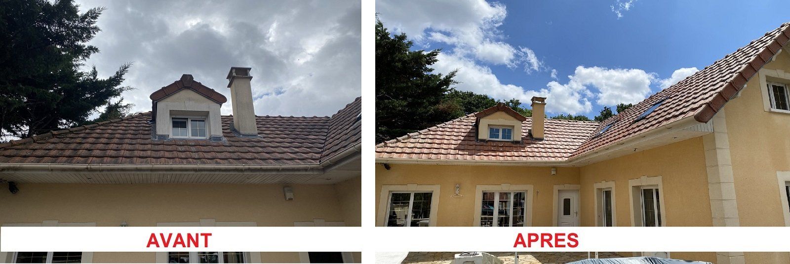 Entreprise de nettoyage toiture 95