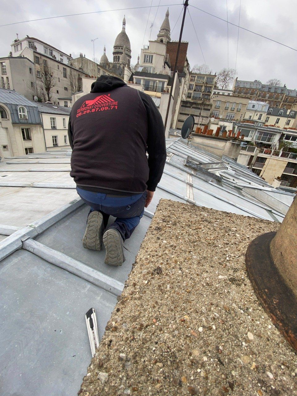 pose toiture 95 - sermonat couverture