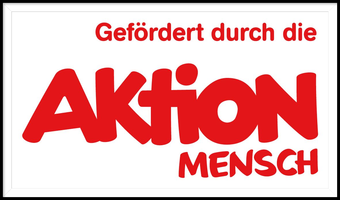 Die ZWSaar wird gefรถrdert durch die Aktion Mensch Logo gefรถrdert durch die Aktion Mensch