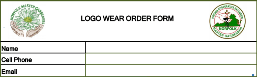 Click for a printable order form