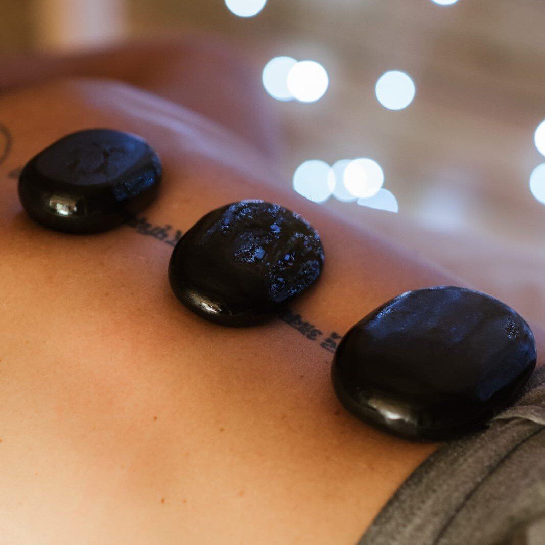 Bild Hotstone Therapie