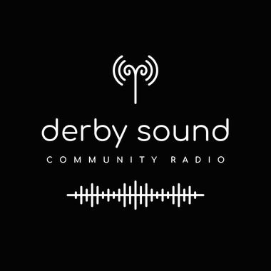 derby sound community radio with logo of ram symbol emitting airwaves