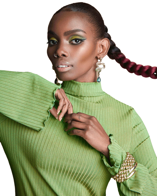 Portrait von Lucy Gathoni, der Tanzlehrerin
