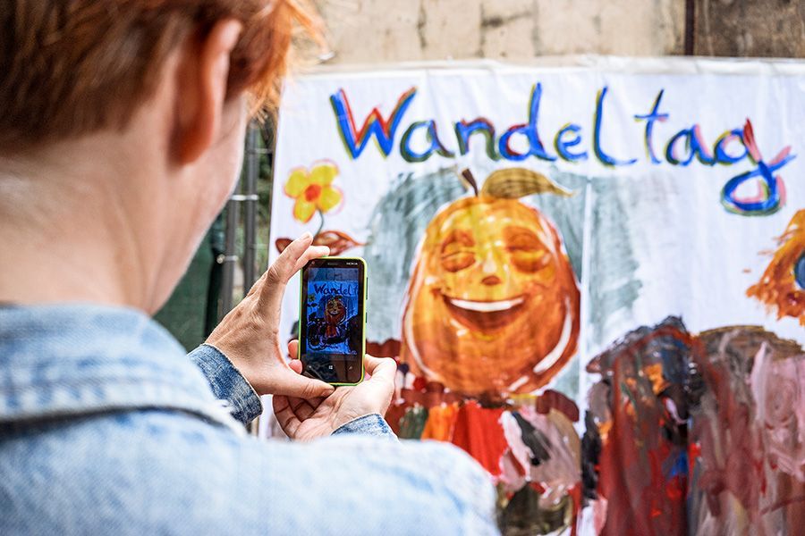 Gemaltes Wandeltag-Bild