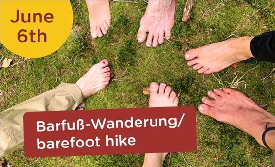 Barfuß-Wanderung am 6.6.2026
