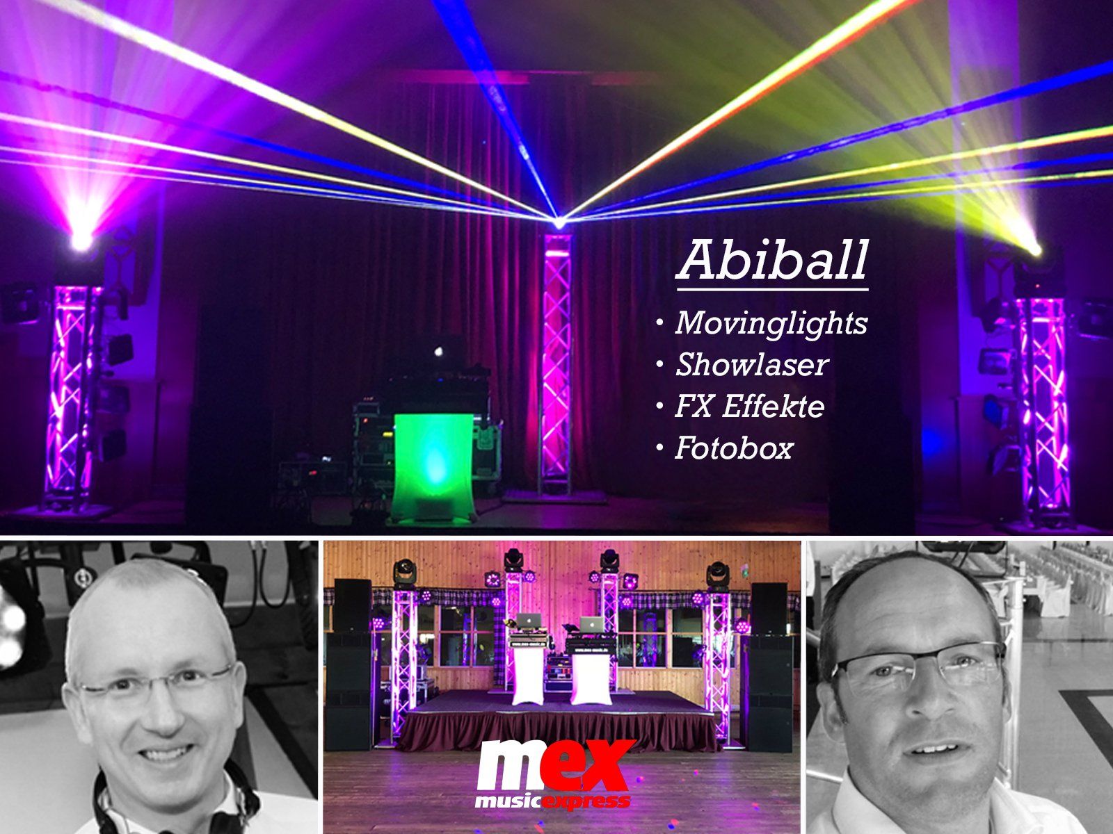 Abiball DJ - MEX-MusicExpress - DJ Dave - DJ Abiball - David Grieser