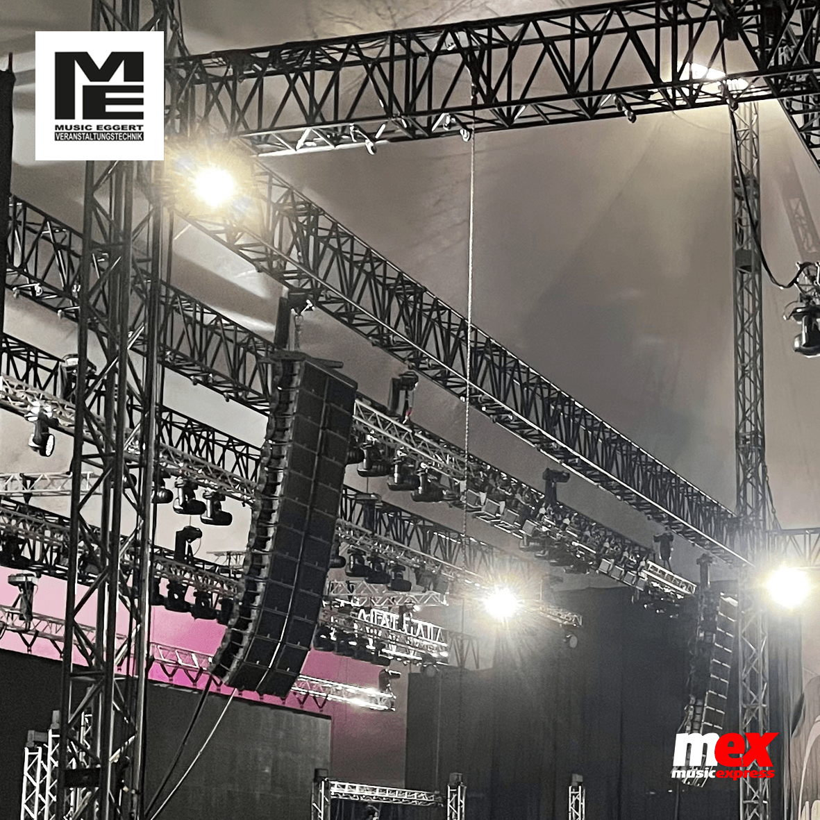 MEGA ARENA - Stagehand MEX-MusicExpress - Music Eggert