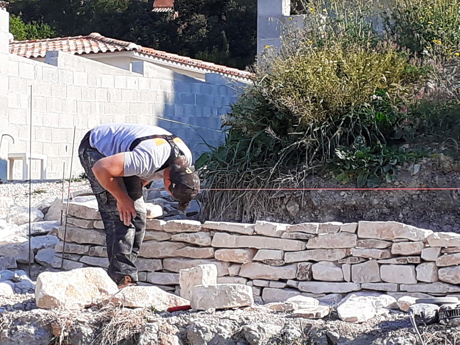 Access Vert réalisation de maçonnerie et mur en pierres sèches
