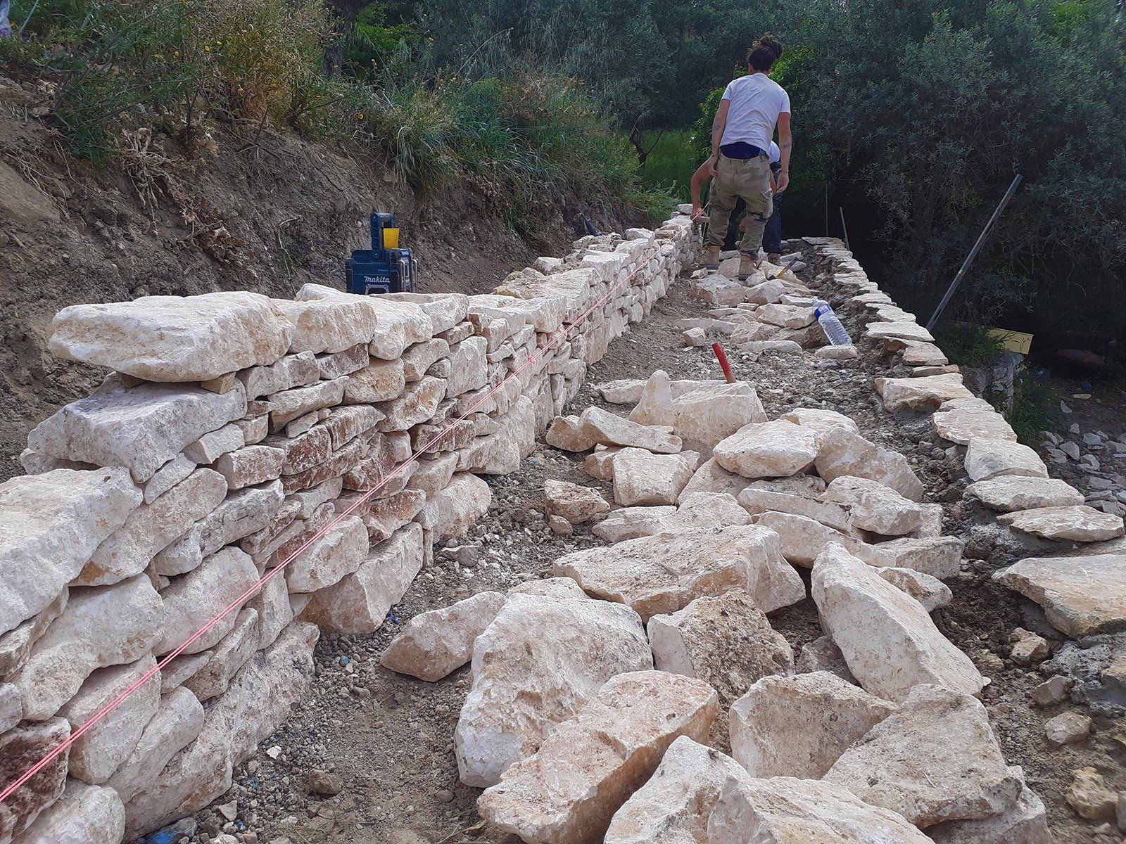 Access Vert réalisation de maçonnerie et mur en pierres sèches