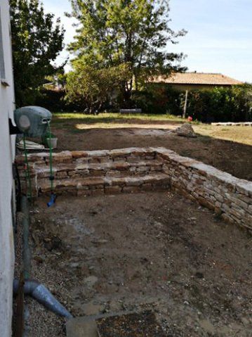 Access Vert réalisation de maçonnerie et mur en pierres sèches