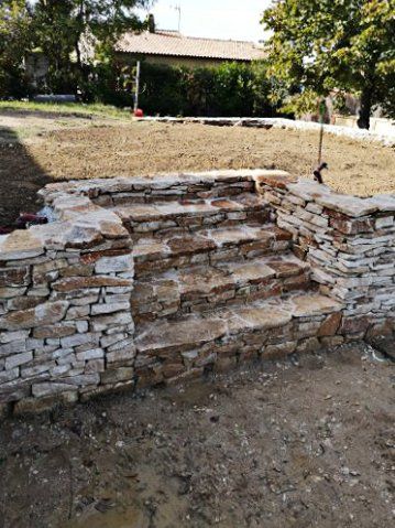 Access Vert réalisation de maçonnerie et mur en pierres sèches