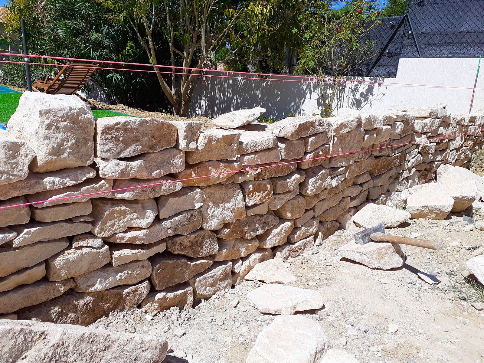 Access Vert réalisation de maçonnerie et mur en pierres sèches