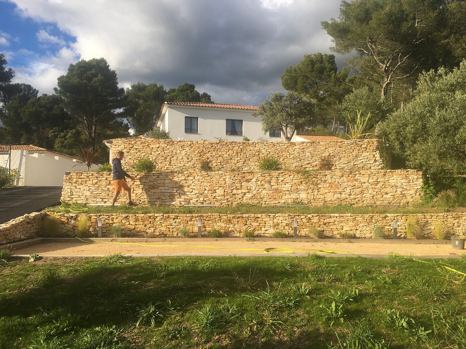 Access Vert réalisation de maçonnerie et mur en pierres sèches