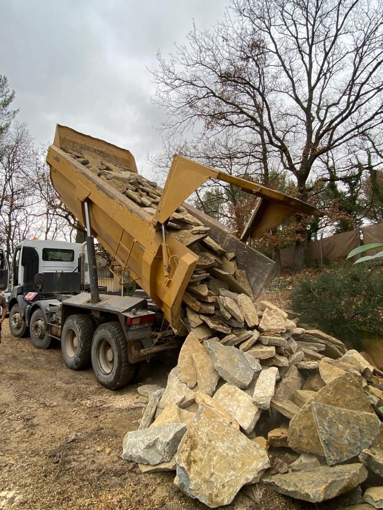 Access Vert réalisation de maçonerie et mur en pierres sèches