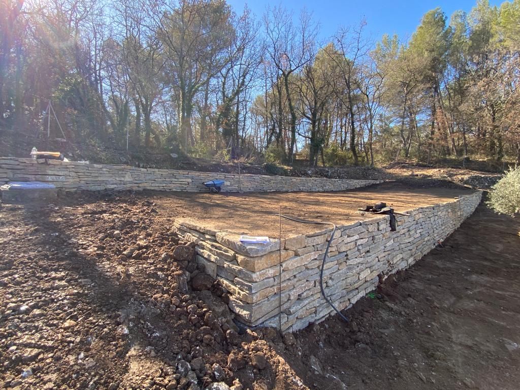 Access Vert réalisation de maçonnerie et mur en pierres sèches