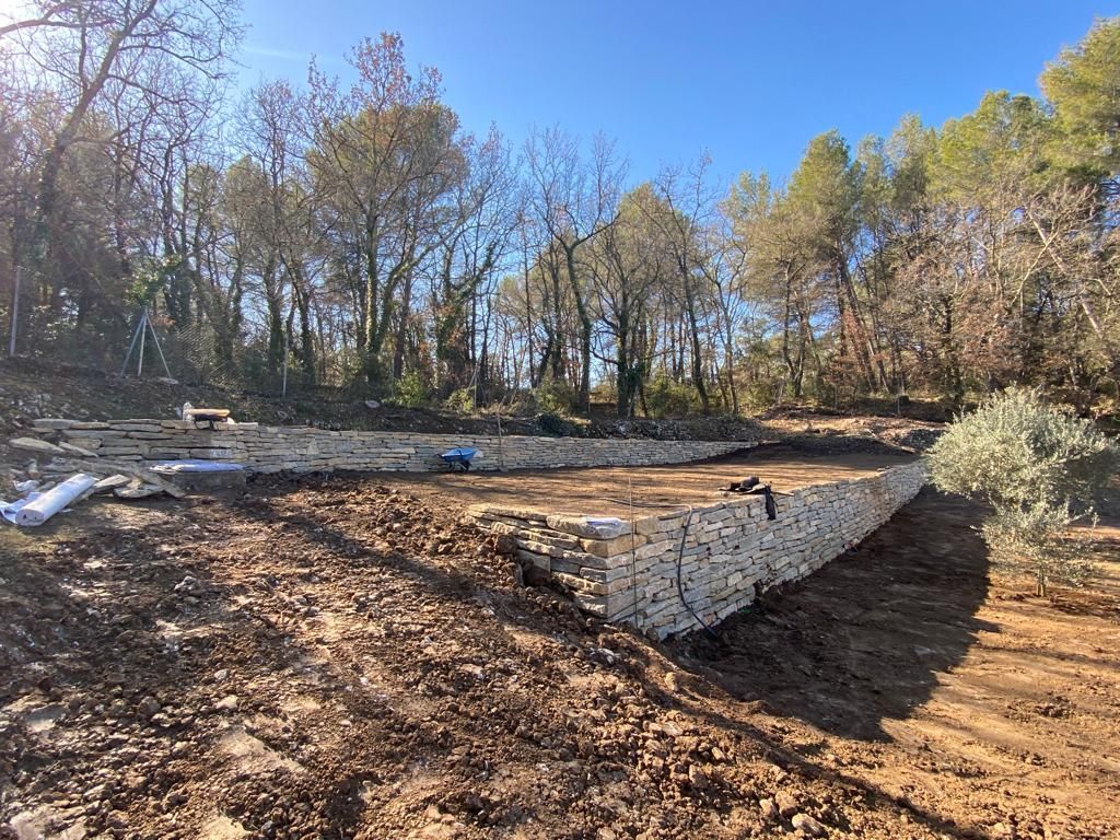 Access Vert réalisation de maçonnerie et mur en pierres sèches