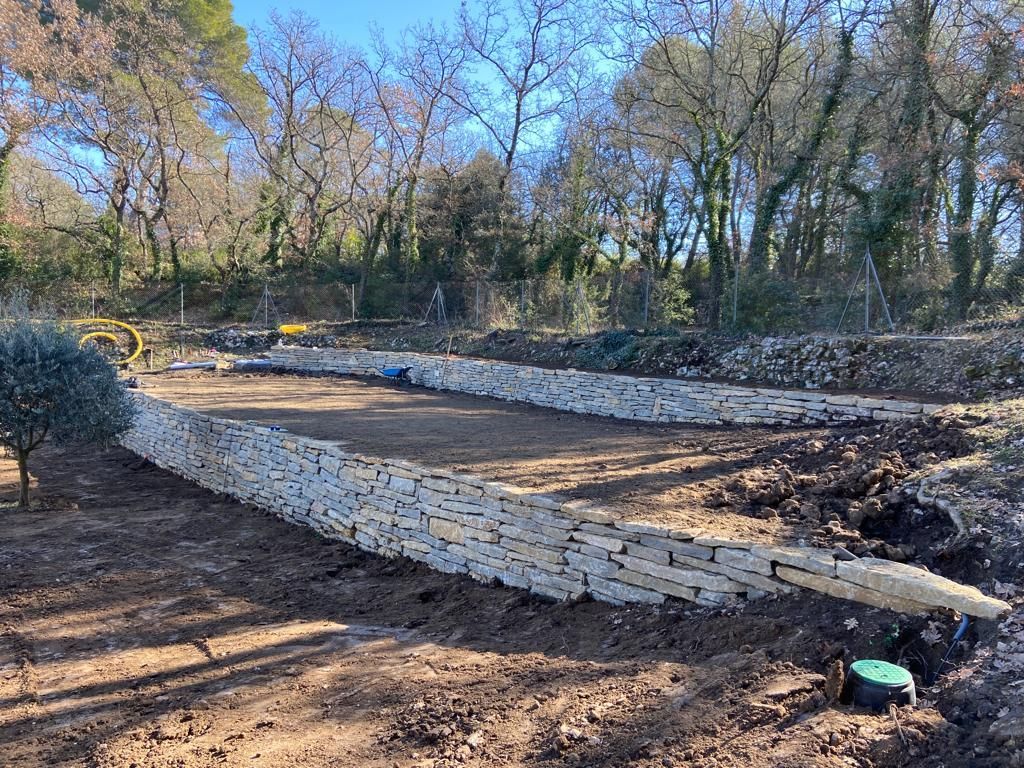 Access Vert réalisation de maçonnerie et mur en pierres sèches