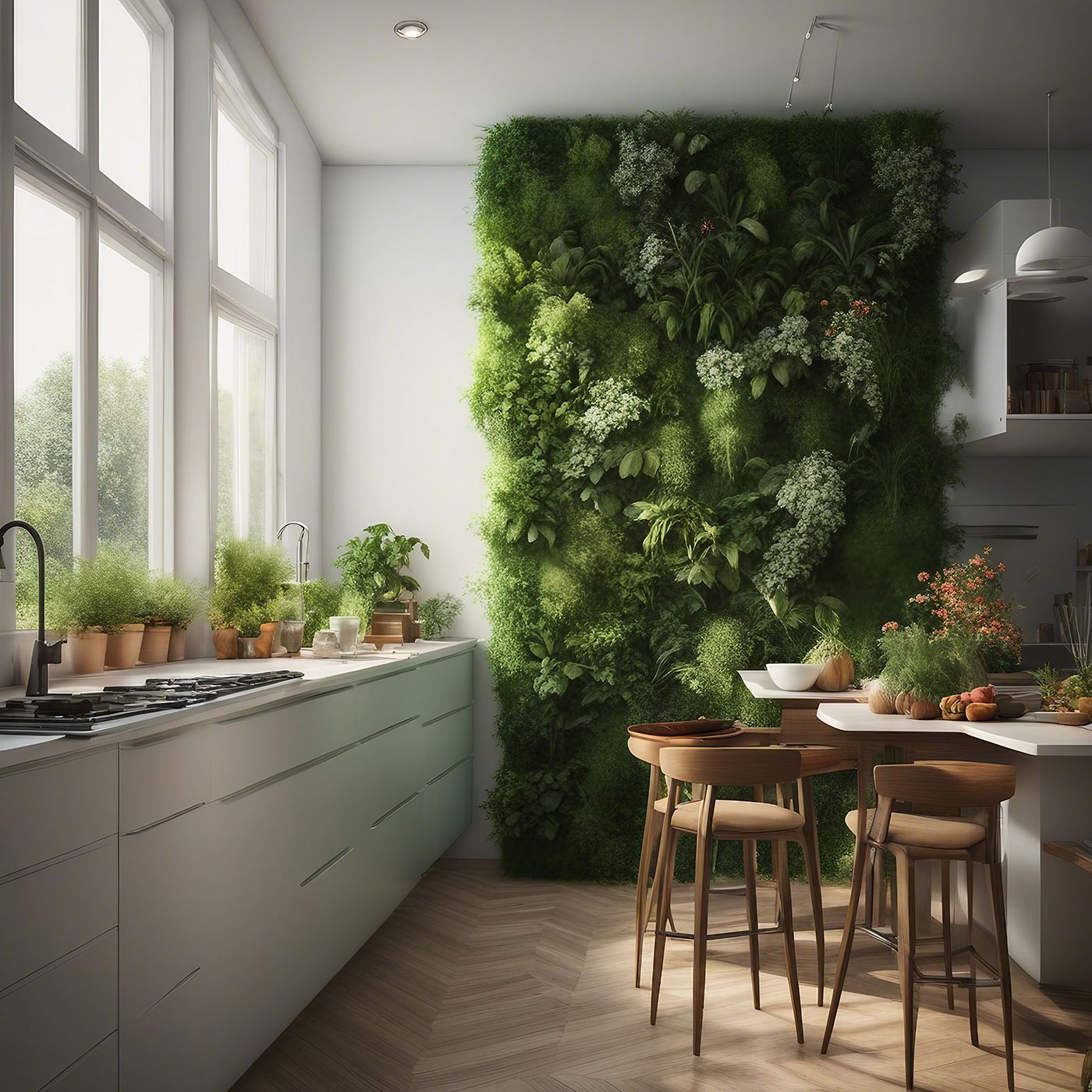 Access Vert paysagiste Aix en Provence création de mur végétal