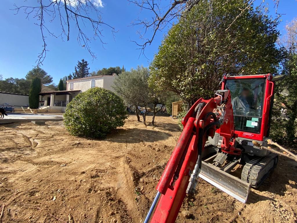 Access Vert réalisation de pose de pelouse et irrigation
