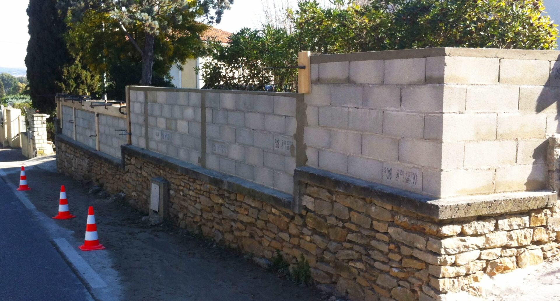 Access Vert réalisation de maçonnerie et mur en pierres sèches