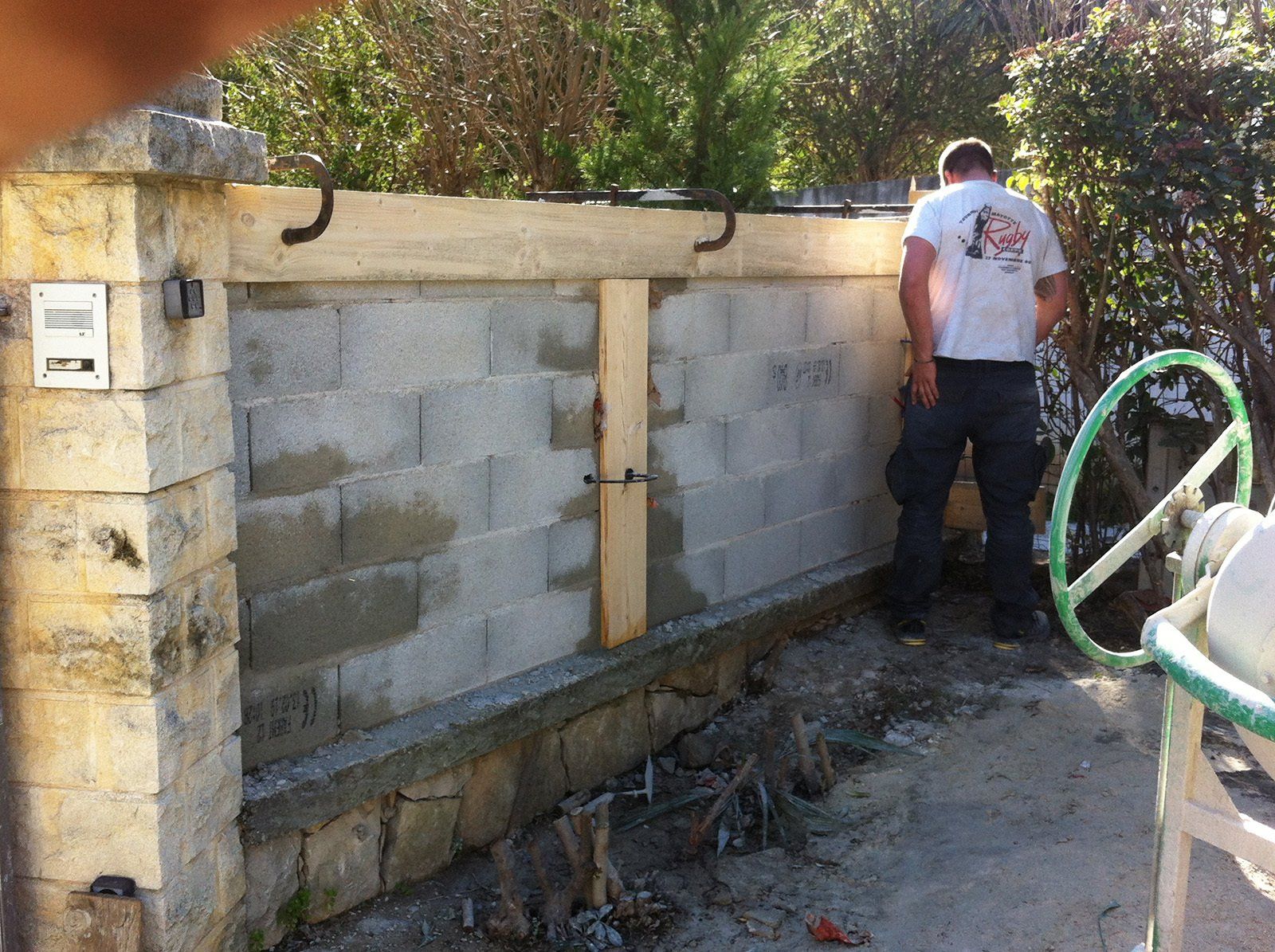 Access Vert réalisation de maçonnerie et mur en pierres sèches