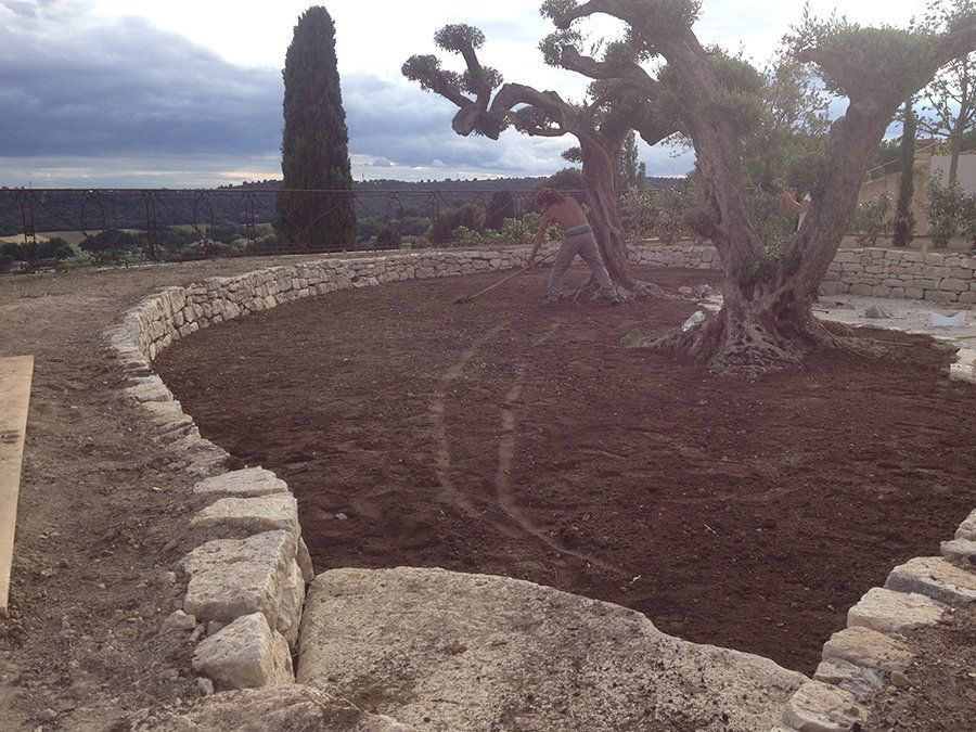 Access Vert réalisation de pose de pelouse et irrigation