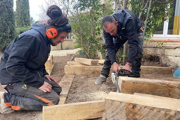 Access Vert réalisation de pose de traverses