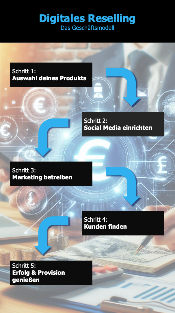 Digital Reselling Infografik Digital Reselling Infografik