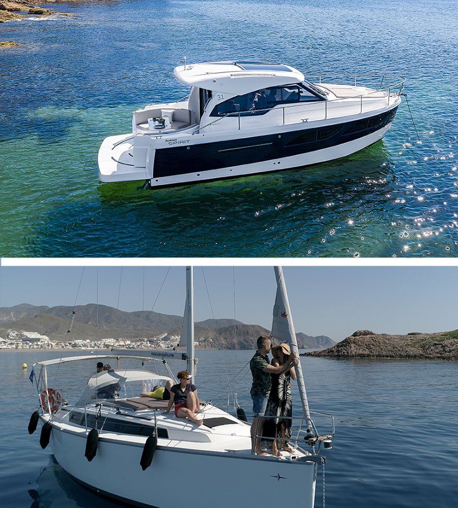 Alquiler de barcos Veleros o Barcos Cabo de Gata