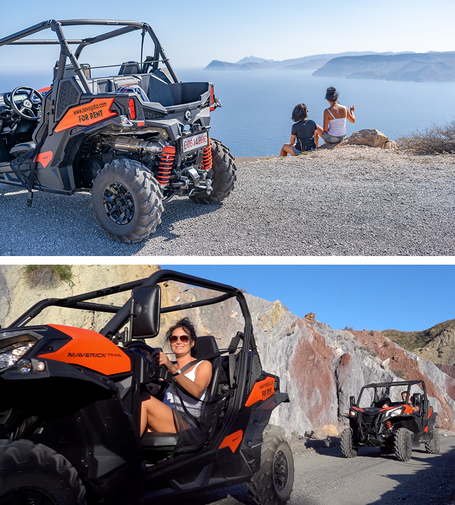 Rutas privadas en buggie sierra cabo de gata
