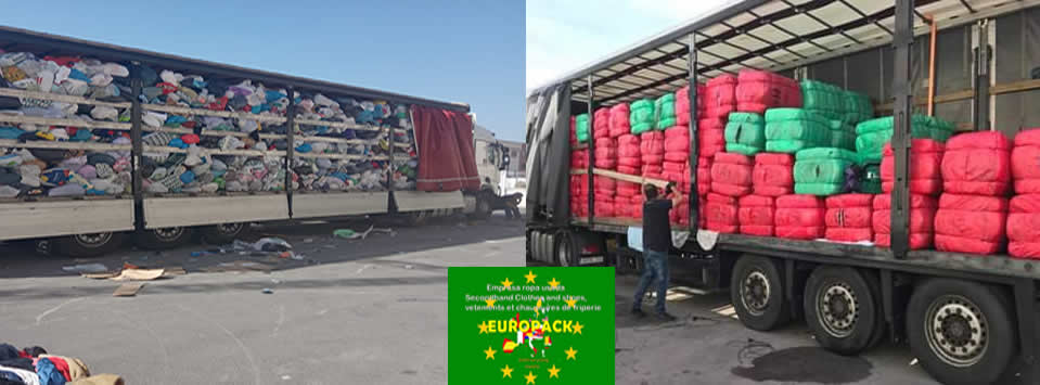 EMPRESA Compra venta Exportación en España especializada en 'ropa de segunda mano usada'zapatos usados bolsos juguetes cinturones moda y complementos pacas fardos de ropa de segunda mano usada