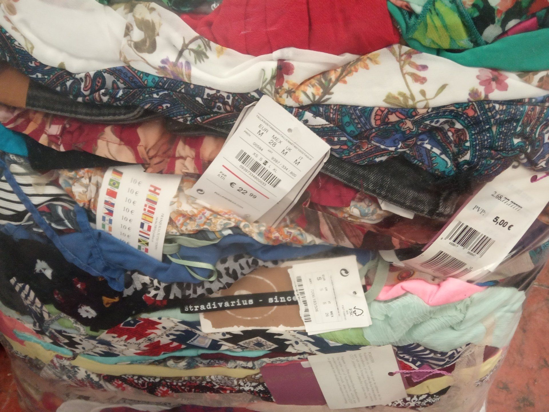 'ropa de segunda mano usada'