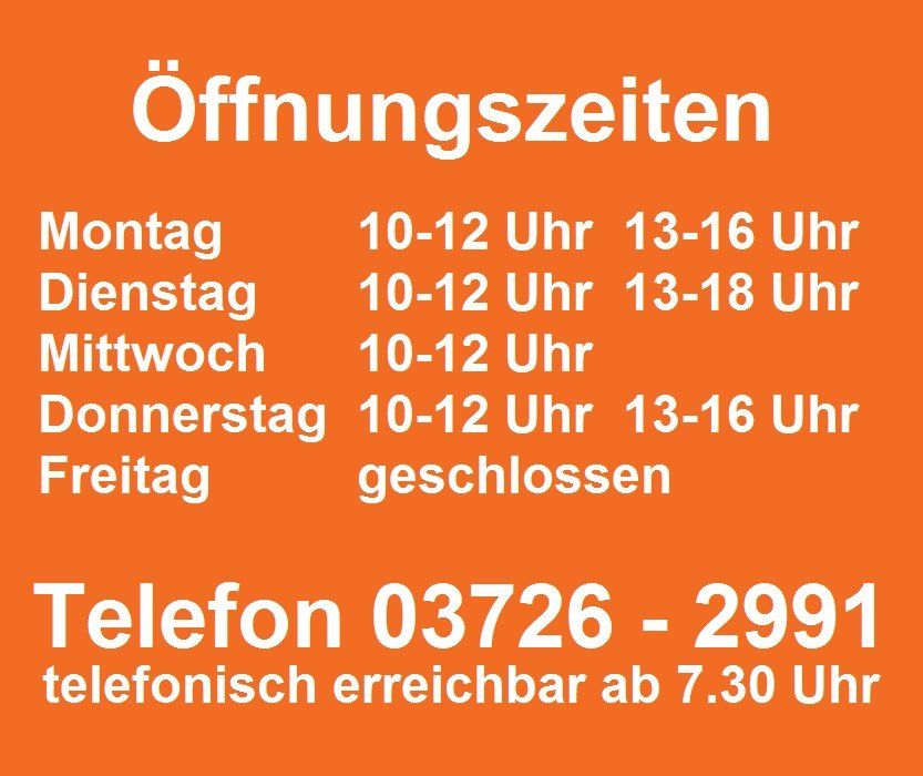 Öffnungszeiten wg-floeha