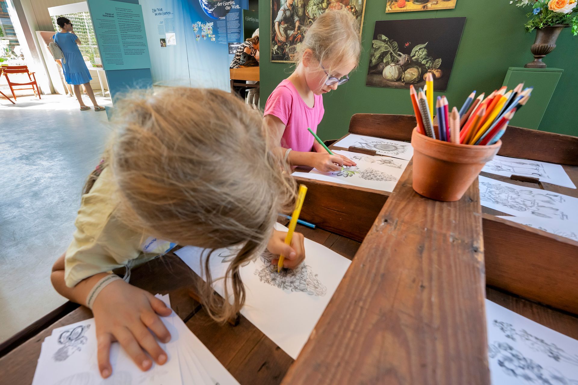 Kreativ werden in der Botanischen Kunstwerkstatt