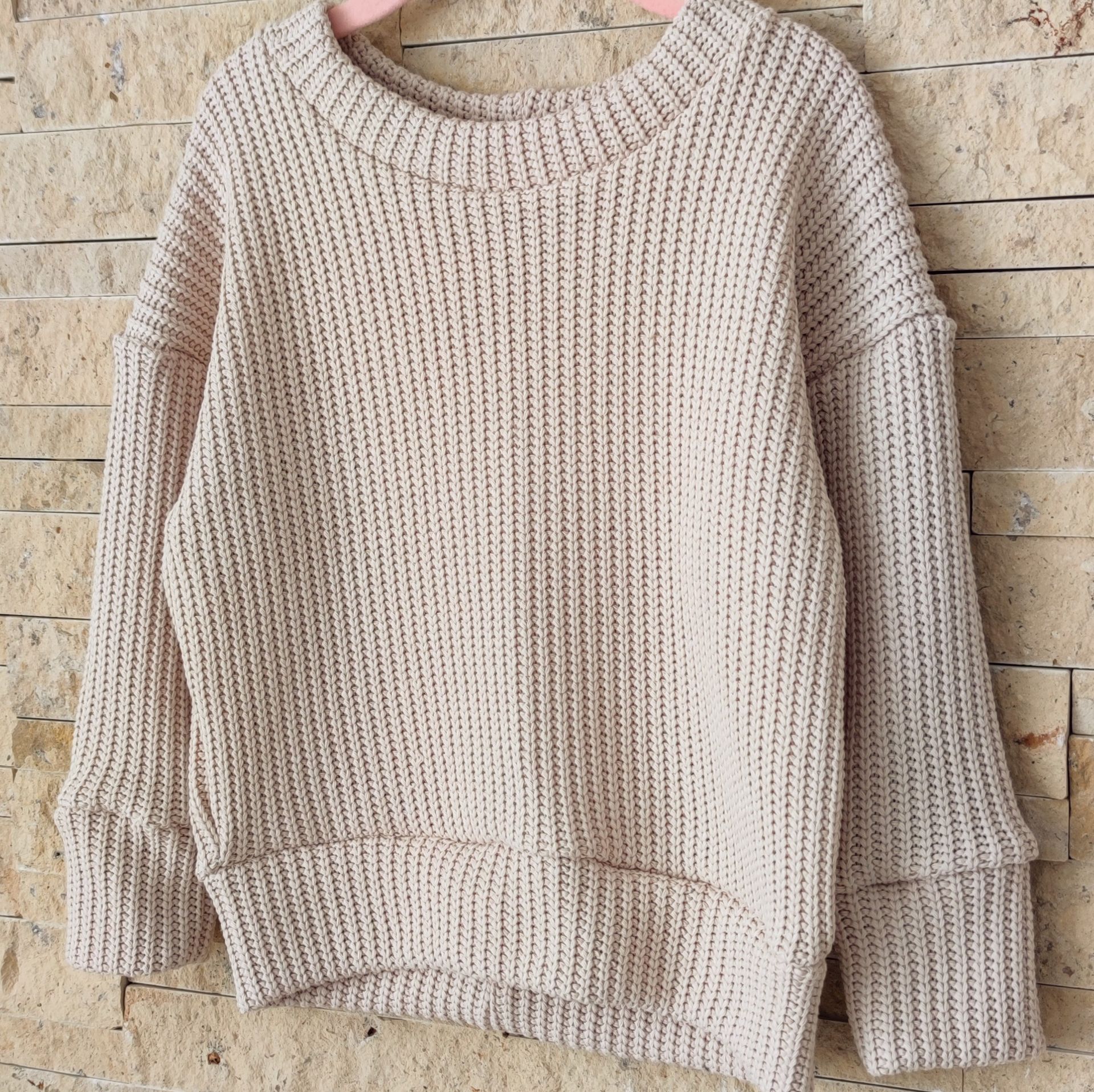 Finde dein Lieblingsstück in Größe 50-128 Grobstrick Pullover in 16 Farben