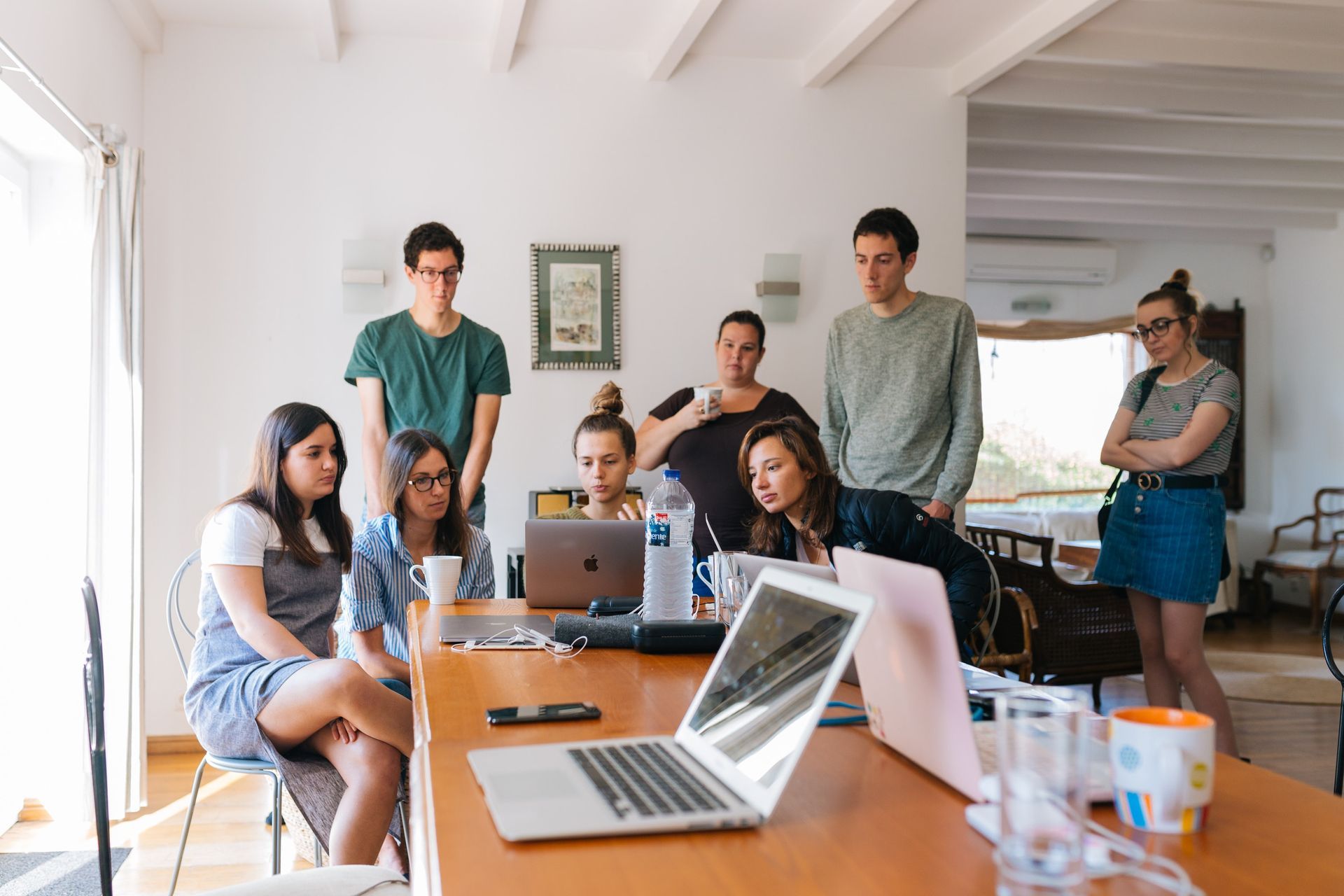 Exemple d'équipe de gestion de projet en méthode agile