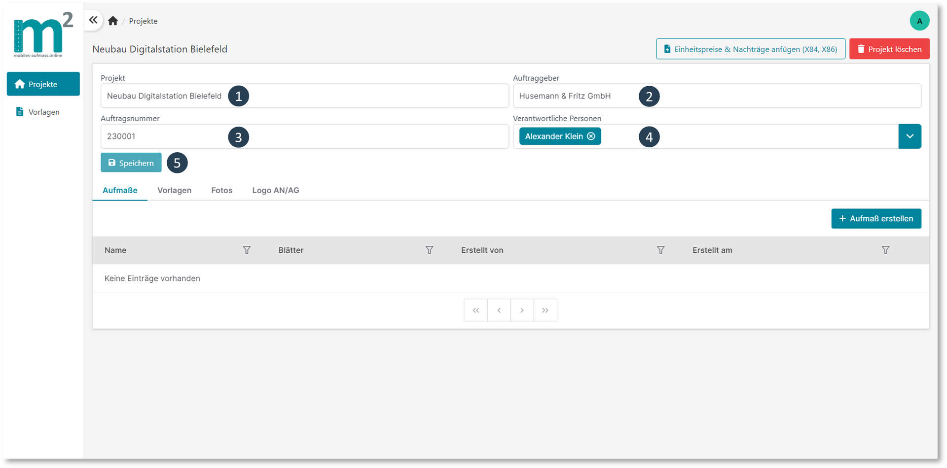 digitales-aufmaß-projektdetails