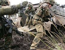 Abgesessene Panzergrenadiere Panzergrenadiere