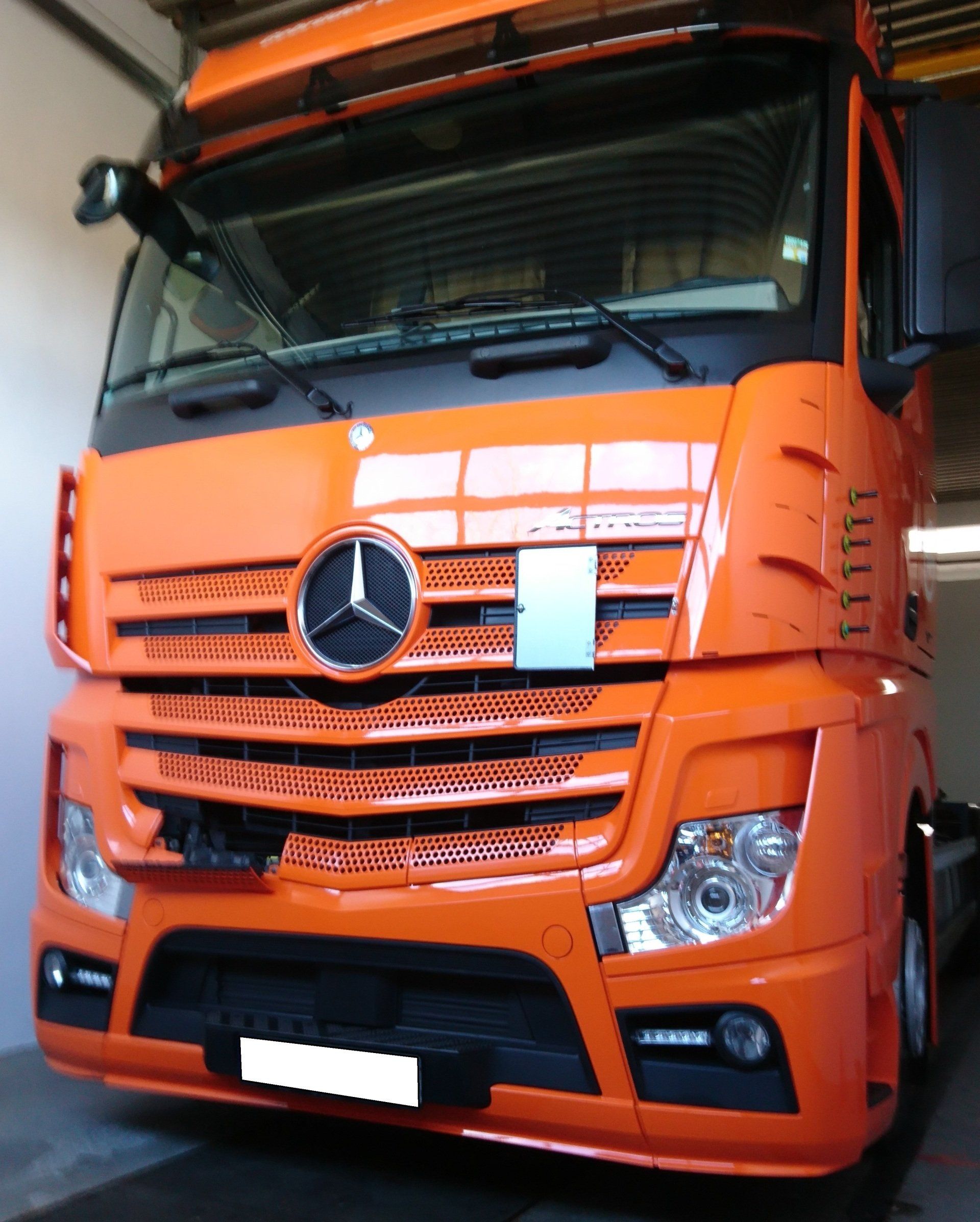 LKW Kabine Beklebung