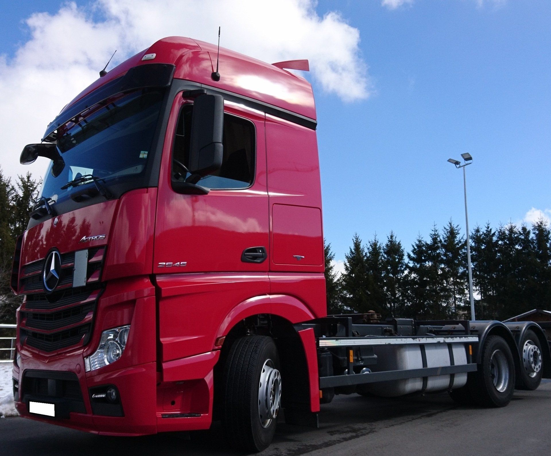 LKW Kabine komplett foliert.