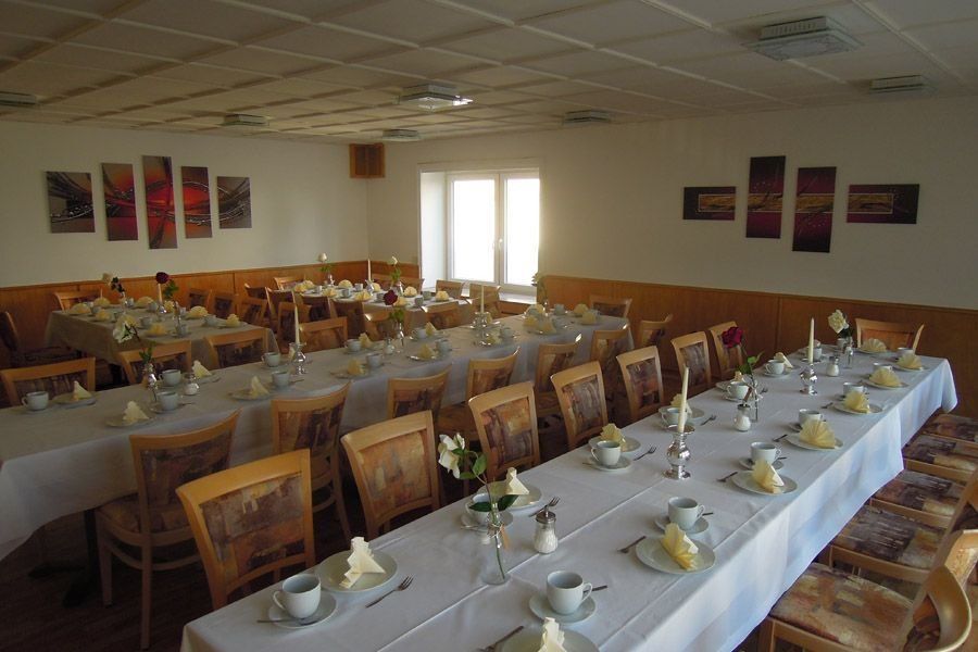 Esstafel im Restaurant