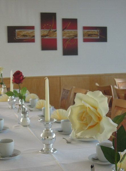 Esstafel im Restaurant