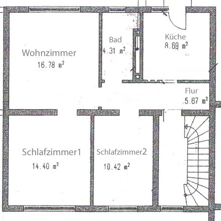 Apartment Skizze