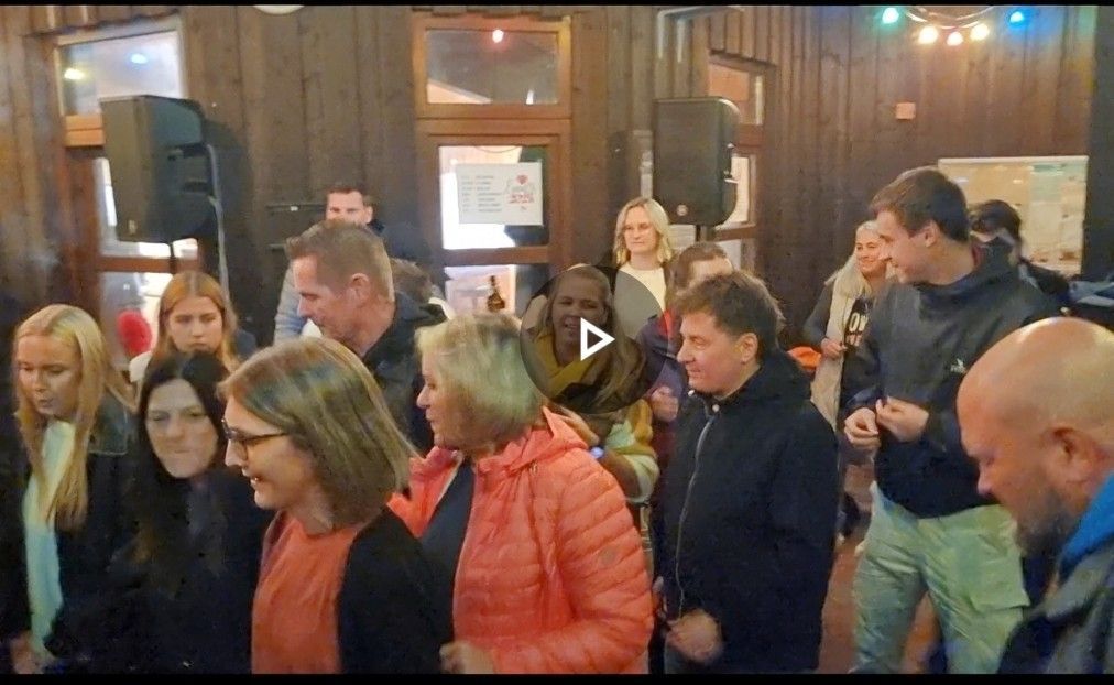 DJ Hüttix sorgte für Bewegung